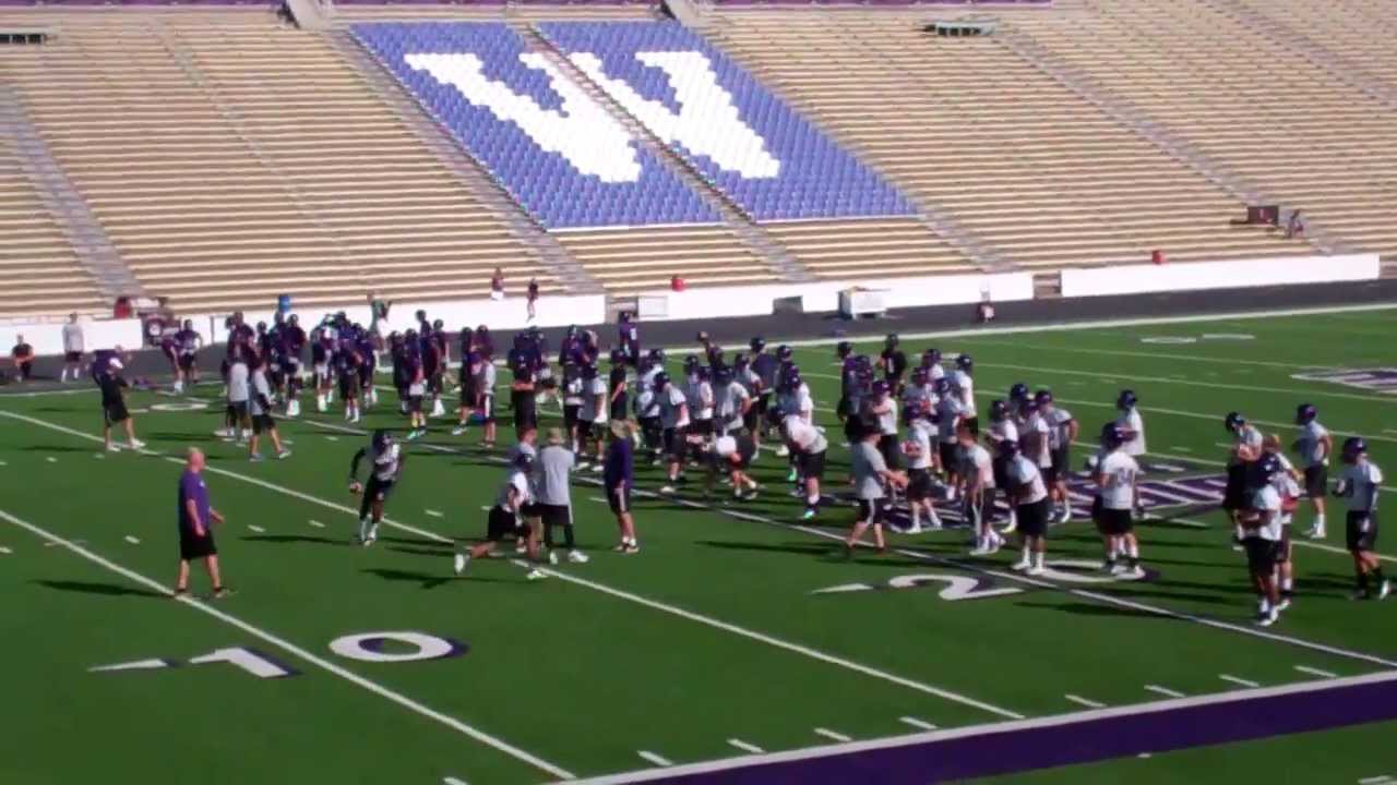 2013 Weber State football first practice - YouTube