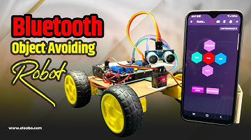 Bluetooth Controlled Obstacle Avoiding Robot 🤖 | Arduino Step-By-Step Tutorial (Manual + Auto Mode)