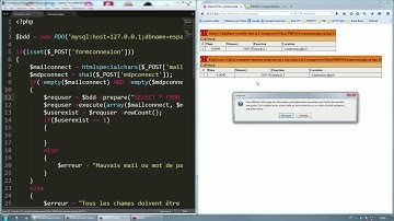PHP   Créer un espace membre 2 Profil, Connexion et Déconnexion