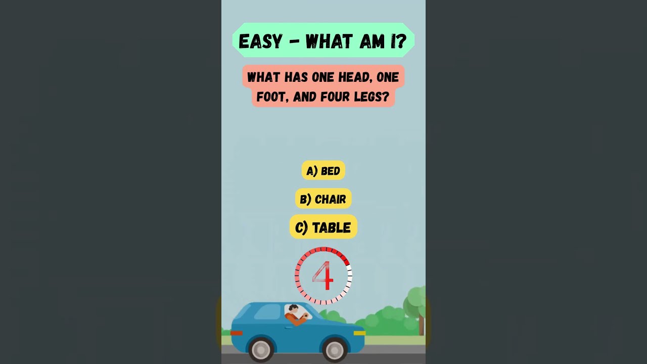 A Riddle About Furniture Can You Solve It Brainteaser Funquiz Thinking