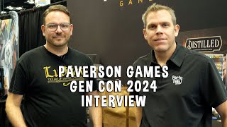 Paverson Games - Dave Beck Luthier Interview at Gen Con 2024