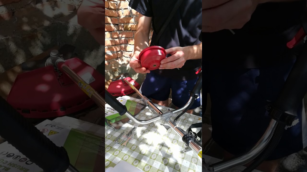 HOW TO FILL AND START GRASS CUTTER RAIDER GBC10