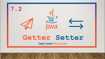 7.2. Getter and Setter Methods in Java Urdu/Hindi