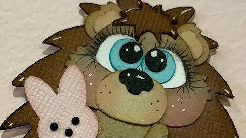 SVG Paper Piecing Process(gems,shading,pens) KaDoodle Bug Designs Hedgehog / paper piecing layering