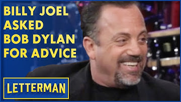 Billy Joel wilde Bob Dylan dolgraag deze ene vraag stellen | David Letterman