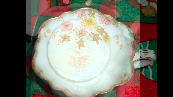 Antique Wileman / Shelley Trio - British Porcelain