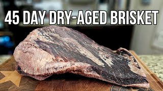 45 Day Dryaged Brisket Experiment  Pro Smoker Dry Age Cabinet  Smokin Joes Pit Bbq
