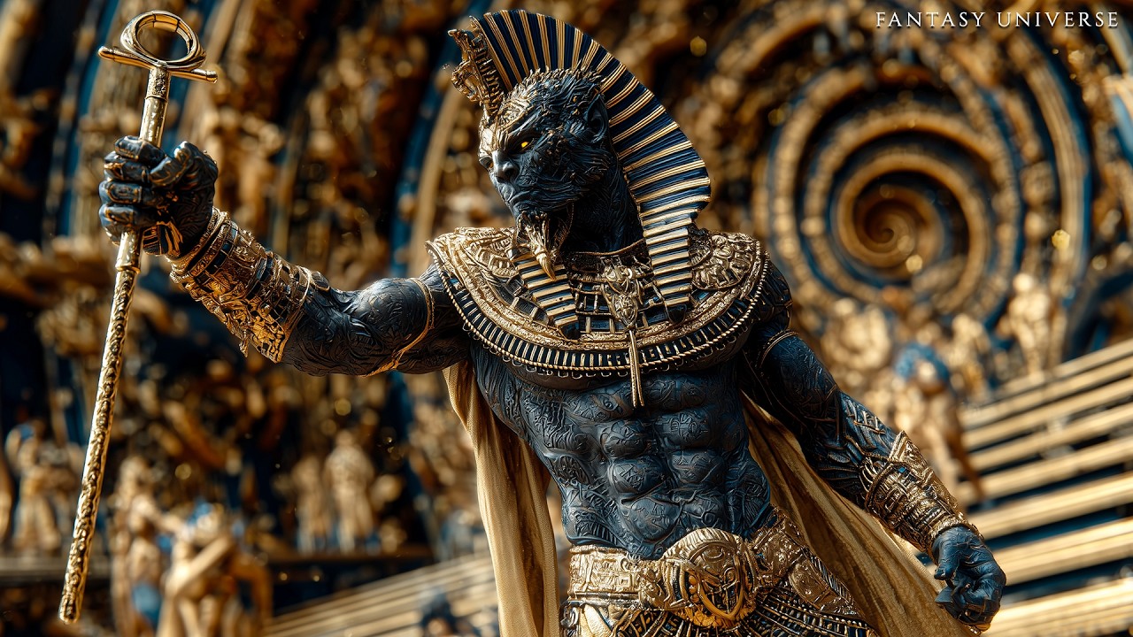 The Golden Pharaoh Awakens | A Cinematic Mythology Journey