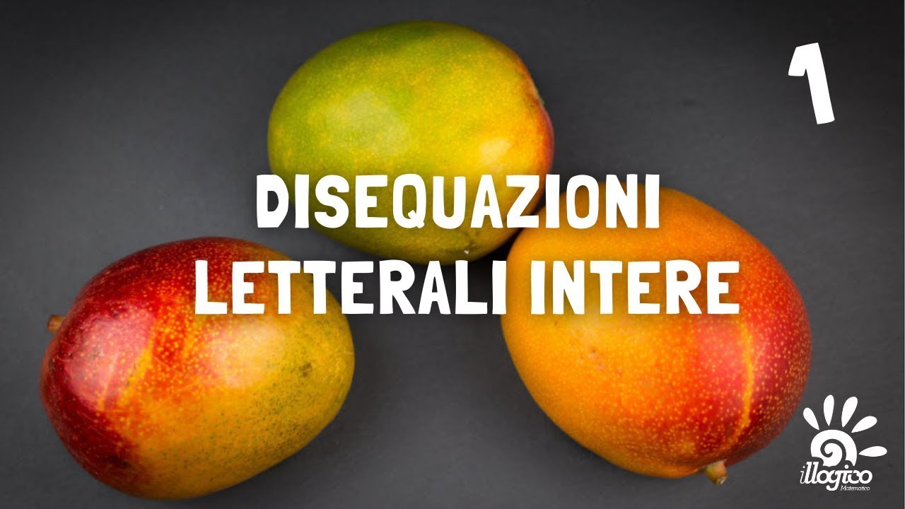 Disequazioni letterali intere di 1° grado - 1
