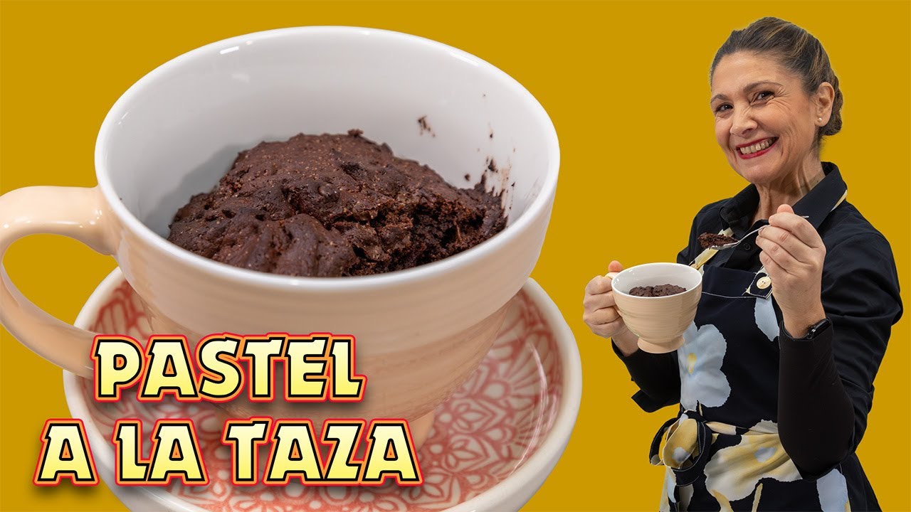 Pastel en taza que todos piden | Chocolate y air fryer