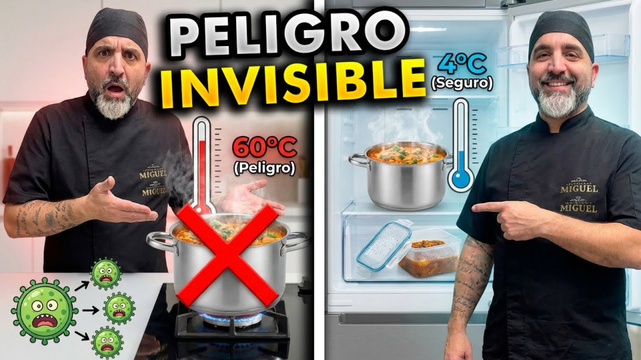 🚨 El mito más peligroso de la cocina: ¿comida caliente en la nevera?
