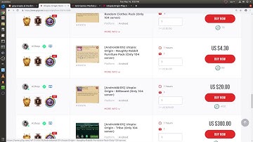 Game Utopia Origin: How to Buy or Sell at Black Market when Trading House Still Closed | FCheater
