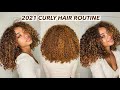 MY CURLY HAIR ROUTINE | 2021 | Marayah Travicia