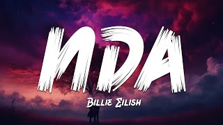 Billie Eilish - NDA (Lyrics) 🎵
