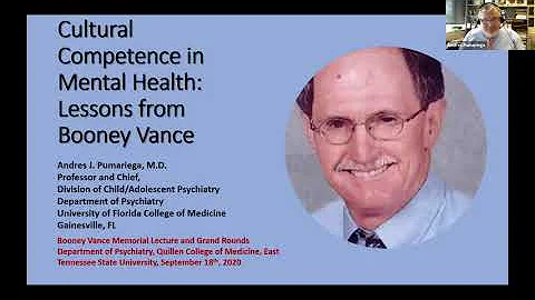 Booney Vance Memorial Lecture