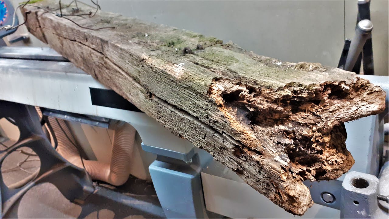 How Many Pieces Can I Make From an Old Oak Gate Post ??