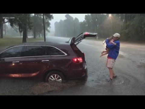 newspaper mockup Tiffany Craig recounts helping save family trapped in floodwaters