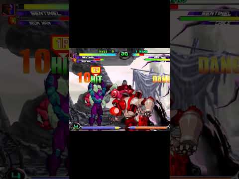 MvC2: Kest - Sentinel Sushi Tag to Fast Fly + IM AAA HSF x 2 Framekill PC 59% Combo .:6.25.25:.