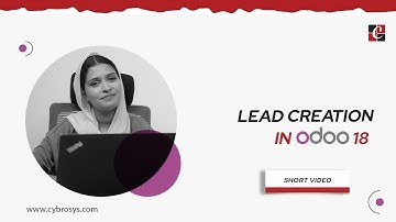 How to Create Lead/Opportunity in Odoo 18 CRM | Odoo 18 CRM Tutorials | Odoo 18 Functional Tutorials
