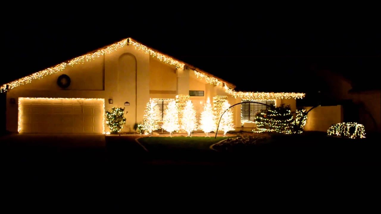 Nelson Family Christmas Lights 2013 Amazing Grace YouTube