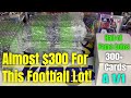 A MASSIVE Football Card Lot For Almost $300?? SO MANY HITS!! Hall of Fame Autos, a 1/1, and MORE!