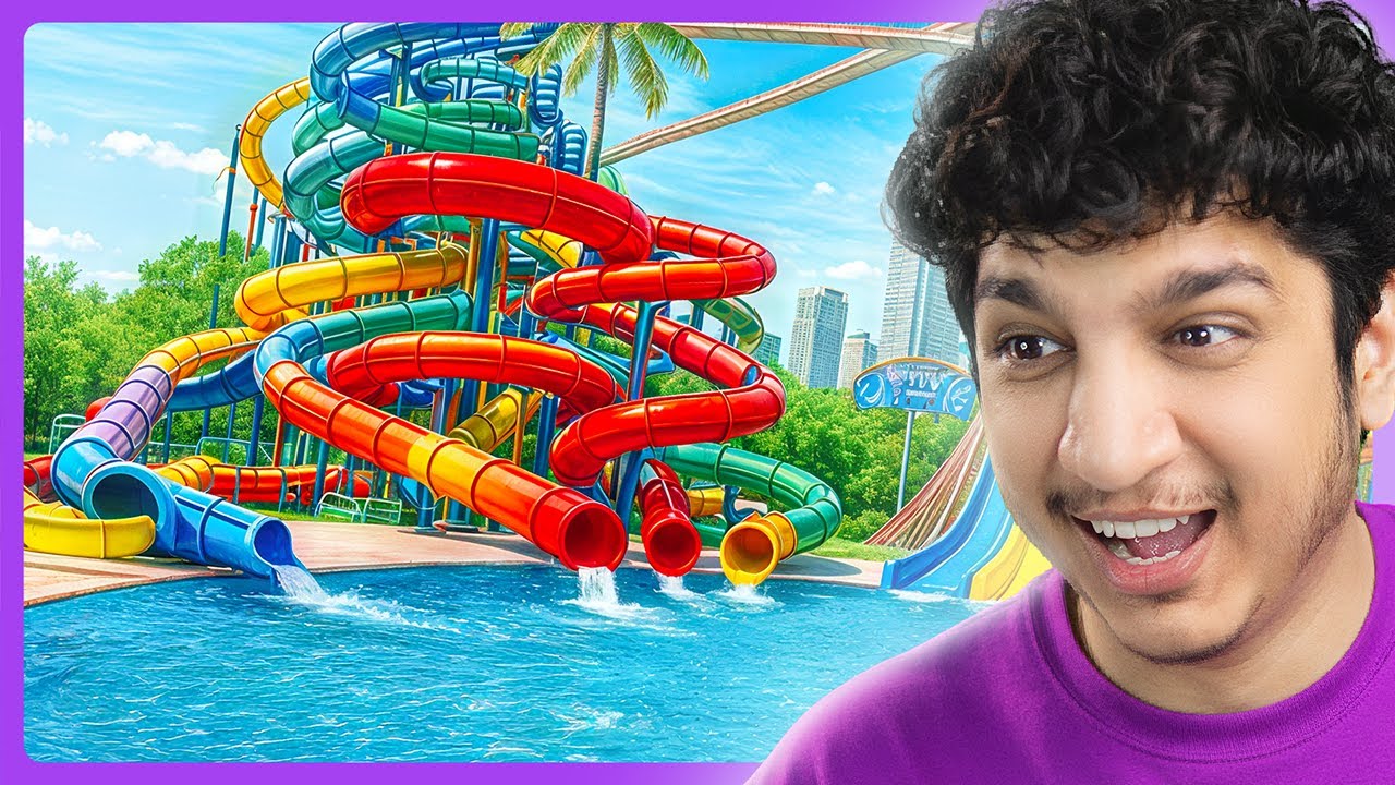 MY FIRST STAR IN WATERPARK SIMULATOR | POTATO #2