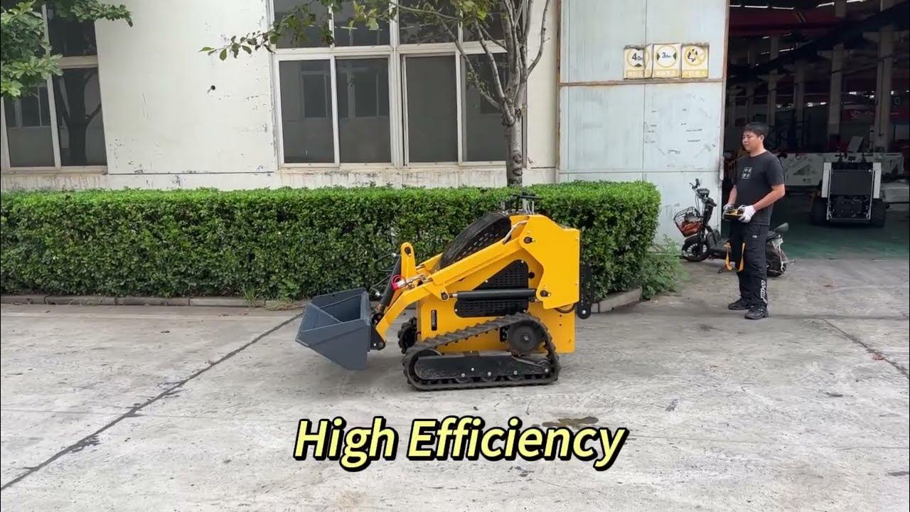 JG480 Remote Control Skid Steer Loader With Track YouTube