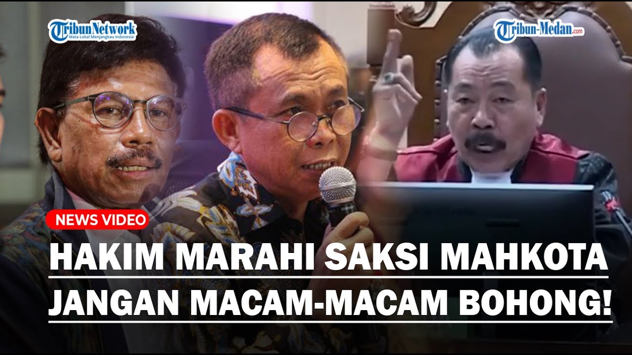 PERINGATAN KERAS Hakim ke Galumbang Menak Jangan Macam-macam soal Fee 10 Persen Kasus BTS Menkominfo