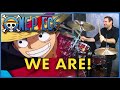 One piece we are drum cover