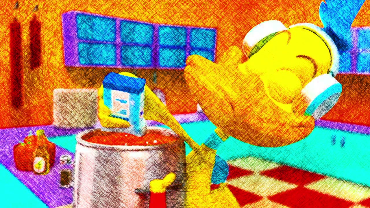 CRAYON Paperotti Short Chef Paperotti COLORED