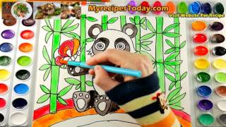 Baby Panda Free Coloring Pages For Kids | Learn to Color and Paint Baby Panda Free Coloring Pages For Kids | Learn to Color and Paint