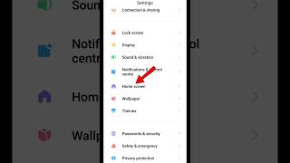 How to Lock Home Screen Layout in Redmi Phone #smartphone