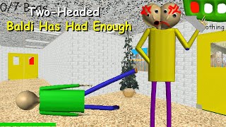 Two-Headed Baldi Has Had Enough - Baldi's Basics Mod screenshot 4