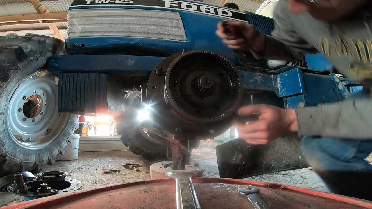 Сборка оси ZF на Big Ford