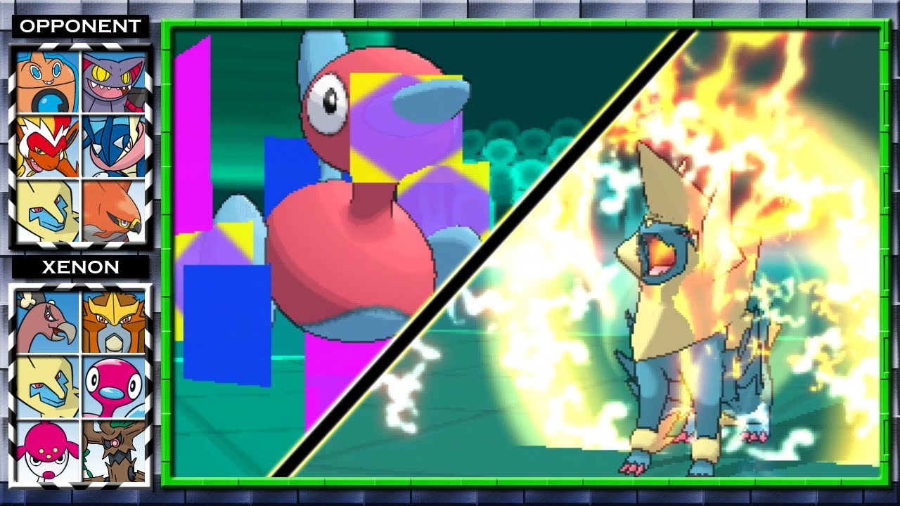Conversion Porygon2 Rains Terror! (Pokemon X and Y Wifi Battle) #29 Xenon3120 vs Anubis