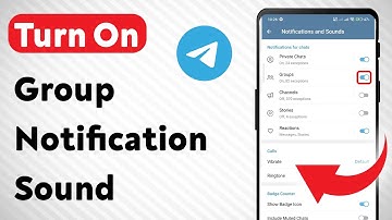 How To Turn On Telegram Group Notification Sound (Updated)