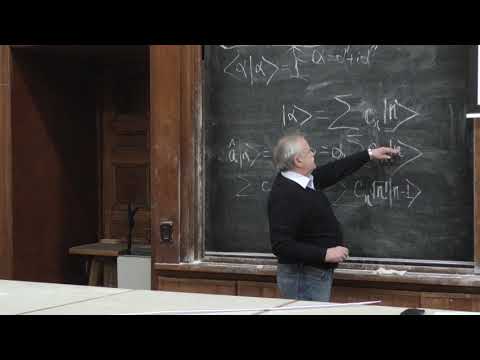 Елютин П. В. - Квантовая теория - Задача о гармоническом осцилляторе  (Лекция 20)