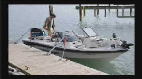 Pier Tender Portable Mooring System