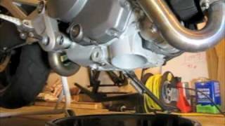 Ducati Monster 696 First Oil Change + 