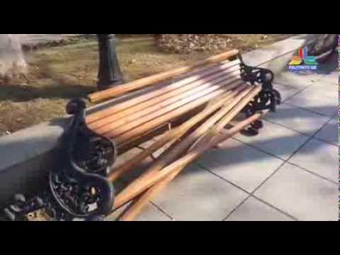 ვანდალიზმი რუსთაველის გამზირზე: \"ევროპის კი არა, ცხოვრების ღირსი არაა ჩვენი ახალგაზრდობა\"