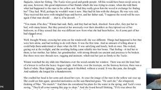Tuck Everlasting Chapter 21