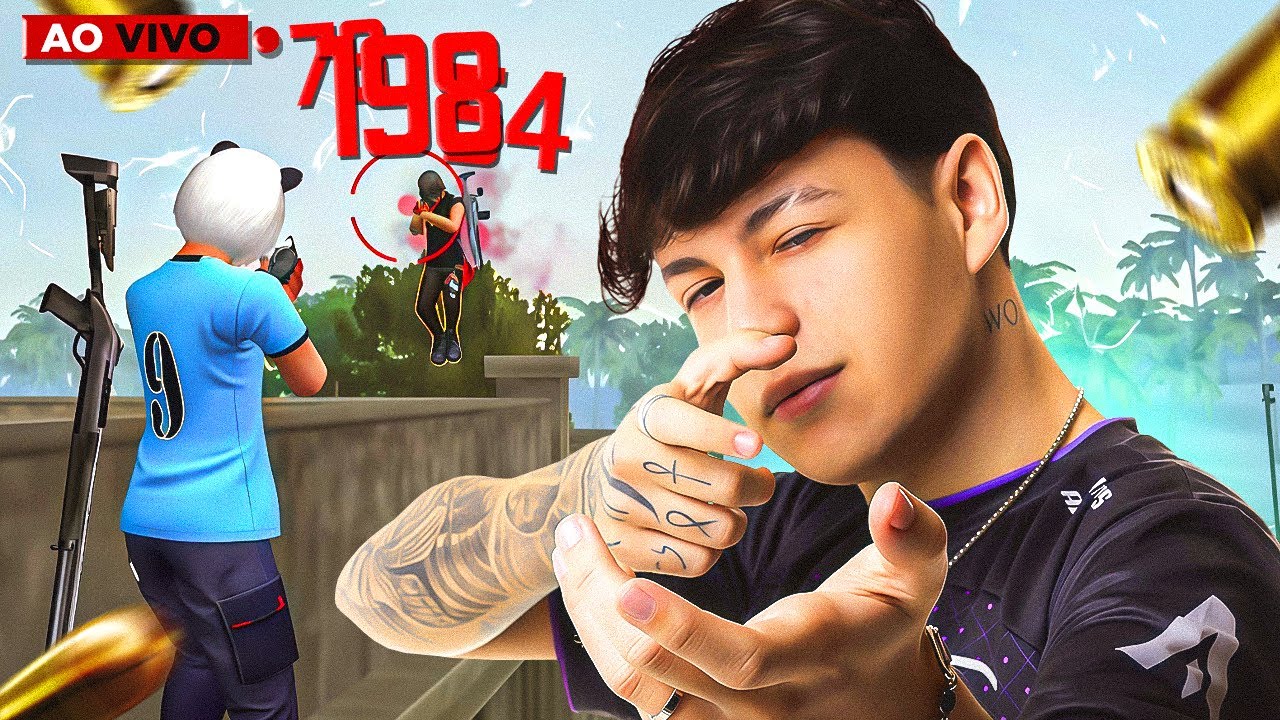 MUITOS CAPAS NO FF & RESIDENT EVIL PART2 🔴 #two9