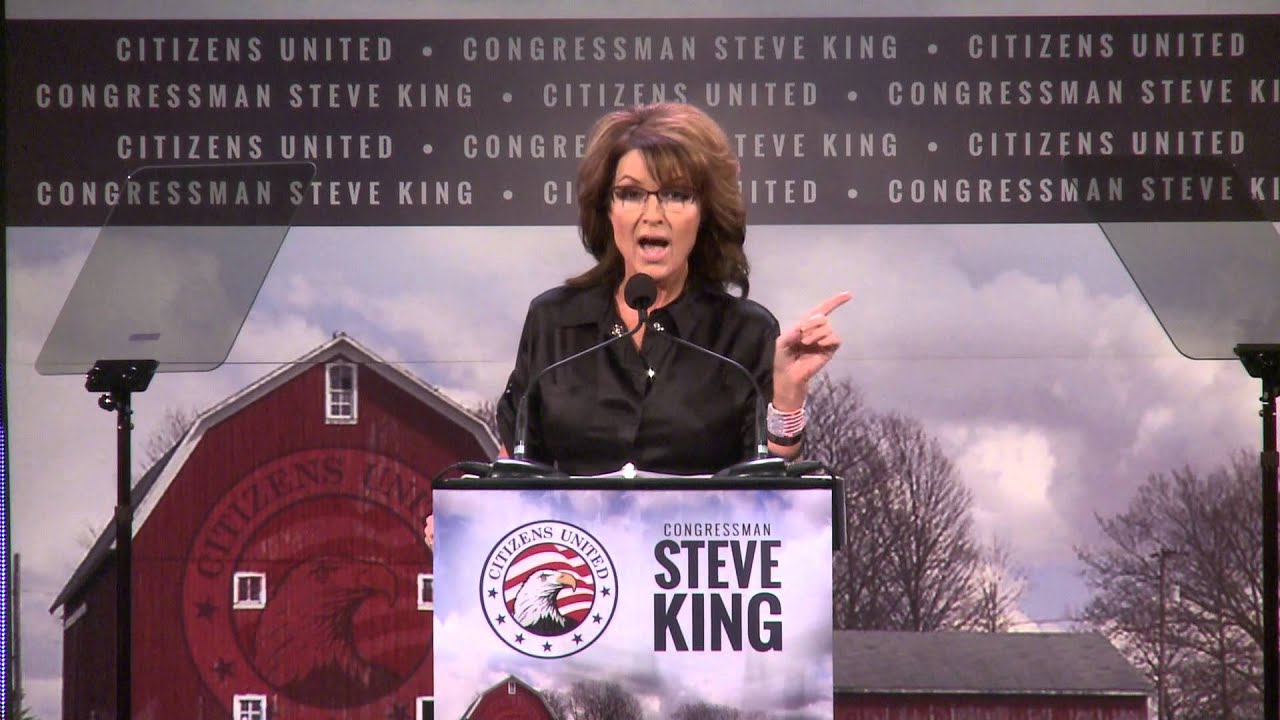 Governor Sarah Palin's Speech At The Iowa Freedom Summit