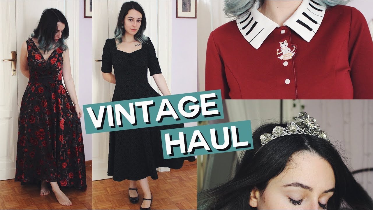 VINTAGE HAUL: vestiti indossati e corone ✨ Shanti Lives