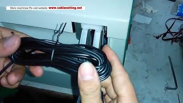 Cable Winding and Binding Machine