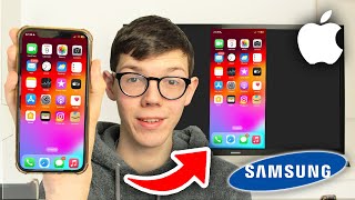 how to airplay iphone to samsung tv - full guide