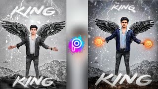 PicsArt Wings Photo Editing tutorial in Picsart Step by Step in Hindi screenshot 4