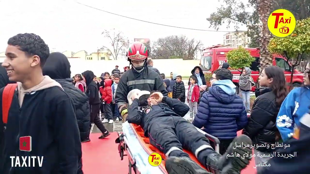 شوفو مزيان المجهودات الجبارة التي تقوم بها الوقاية المدنية في المغرب مباشرة