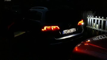 passat B7 dynamic tail turn v.1.0 - doesnt shine enough at sunlight