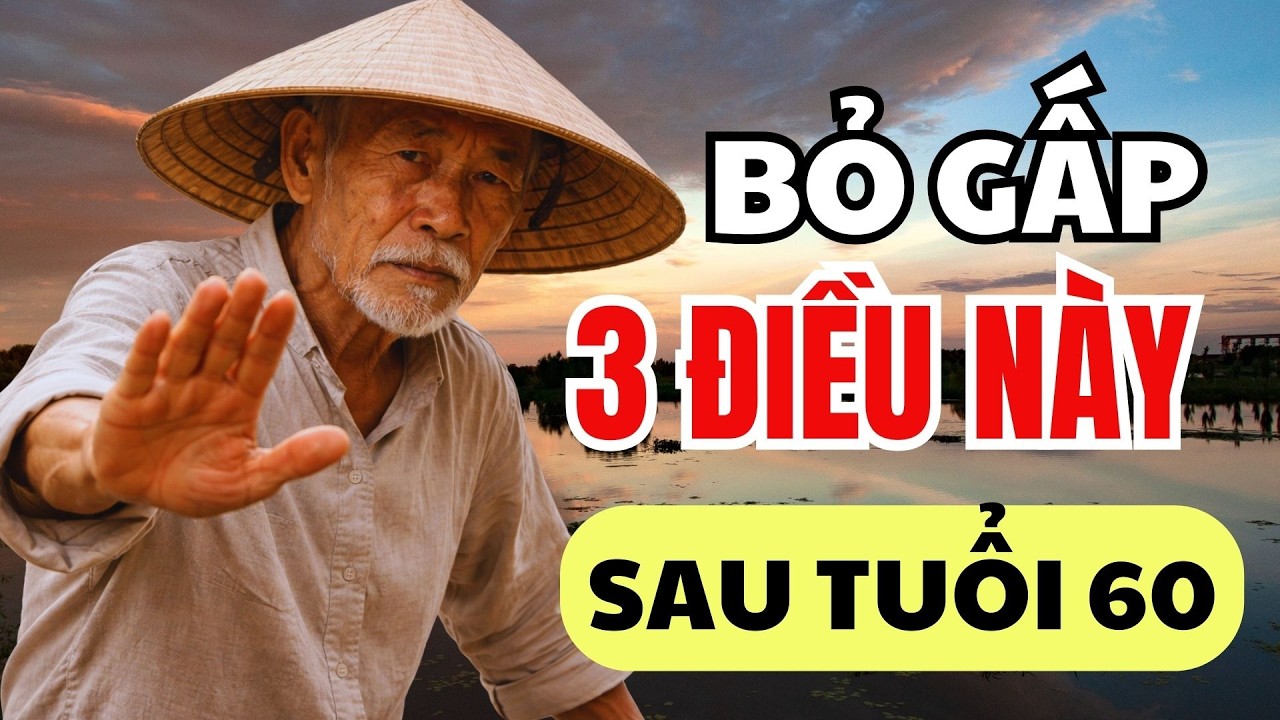 Sau 60 Tuổi: Dứt Khoát Vứt Bỏ 3 Điều Này Khỏi Tâm Trí Kẻo Tự Rước Bệnh Vào Thân